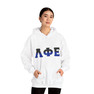 Phi Sigma Phi Two Toned Greek Lettered Hooded Sweatshirts
