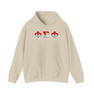 Phi Sigma Phi Two Toned Greek Lettered Hooded Sweatshirts
