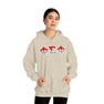 Phi Sigma Phi Two Toned Greek Lettered Hooded Sweatshirts