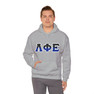 Phi Sigma Phi Two Toned Greek Lettered Hooded Sweatshirts