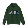 Phi Sigma Phi Two Toned Greek Lettered Hooded Sweatshirts