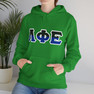Phi Sigma Phi Two Toned Greek Lettered Hooded Sweatshirts