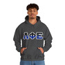 Phi Sigma Phi Two Toned Greek Lettered Hooded Sweatshirts