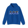 Phi Sigma Phi Two Toned Greek Lettered Hooded Sweatshirts
