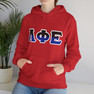 Phi Sigma Phi Two Toned Greek Lettered Hooded Sweatshirts