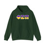 Phi Sigma Pi Two Toned Greek Lettered Hooded Sweatshirts