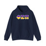 Phi Sigma Pi Two Toned Greek Lettered Hooded Sweatshirts