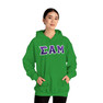 Sigma Alpha Mu Two Toned Greek Lettered Hooded Sweatshirts