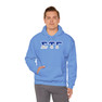 Sigma Tau Gamma Two Toned Greek Lettered Hooded Sweatshirts