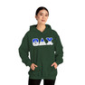 Theta Delta Chi Two Toned Greek Lettered Hooded Sweatshirts