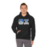 Theta Xi Two Toned Greek Lettered Hooded Sweatshirts