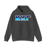 Kappa Kappa Gamma Two Tone Lettered Hooded Sweatshirts