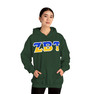 Zeta Beta Tau Two Toned Greek Lettered Hooded Sweatshirts
