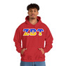 Zeta Beta Tau Two Toned Greek Lettered Hooded Sweatshirts