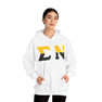 Sigma Nu Two Toned Greek Lettered Hooded Sweatshirts