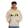 Sigma Nu Two Toned Greek Lettered Hooded Sweatshirts