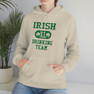 Printify Irish XL Drinking Team Hooded Sweatshirt 