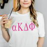 Alpha Kappa Delta Phi Lettered Tees - $24.95!