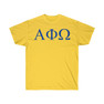 Printify Alpha Phi Omega Lettered Tees - $24.95! 