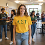 Alpha Sigma Tau Lettered Tees - $24.95!