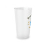 Sigma Chi Frosted Glass, 16oz