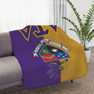 Delta Tau Delta Two Tone Sherpa Blanket