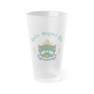 Delta Sigma Phi Frosted Glass, 16oz