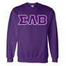  Sigma Lambda Beta Custom Twill Crewneck Sweatshirts 