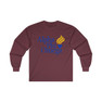 Printify Alpha Phi Omega Flame Logo Long Sleeve Tee 