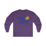 Printify Alpha Phi Omega Flame Logo Long Sleeve Tee 