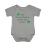 Printify The Leprechauns Made Me Do It Onesie 