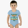 Printify Not Only Am I Cute, I'm Irish Too Onesie 