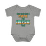 Printify Not Only Am I Cute, I'm Irish Too Onesie 