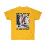 Printify Pray Hard - In God We Trust - Christian T-Shirt 