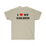 I Love My Golden Retriever T-Shirt - Golden Retriever T-shirts