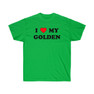 I Love My Golden Retriever T-Shirt - Golden Retriever T-shirts
