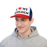 Printify I Love My Golden Retriever Trucker Caps