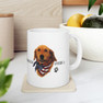 Golden Retriever God Bless America Coffee Mugs