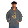 Printify Golden Retriever - Profile Hooded Sweatshirt 