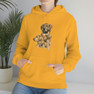 Printify Golden Retriever - Profile Hooded Sweatshirt 