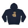 Printify Golden Retriever - Profile Hooded Sweatshirt 