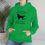 Printify Anything Your Dog Can Do, My Golden Retriever Can Do Better Hooded Sweatshirt 