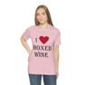 I Love Boxed Wine Unisex Jersey Short Sleeve Tee