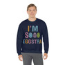 Printify I'm So Eggstra Sweatshirt 