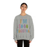Printify I'm So Eggstra Sweatshirt 