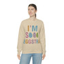 Printify I'm So Eggstra Sweatshirt 
