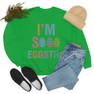 Printify I'm So Eggstra Sweatshirt 