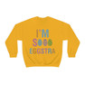 Printify I'm So Eggstra Sweatshirt 