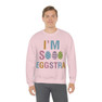 Printify I'm So Eggstra Sweatshirt 