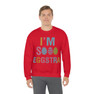 Printify I'm So Eggstra Sweatshirt 